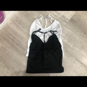 Camisoles 1 Black 1 White
